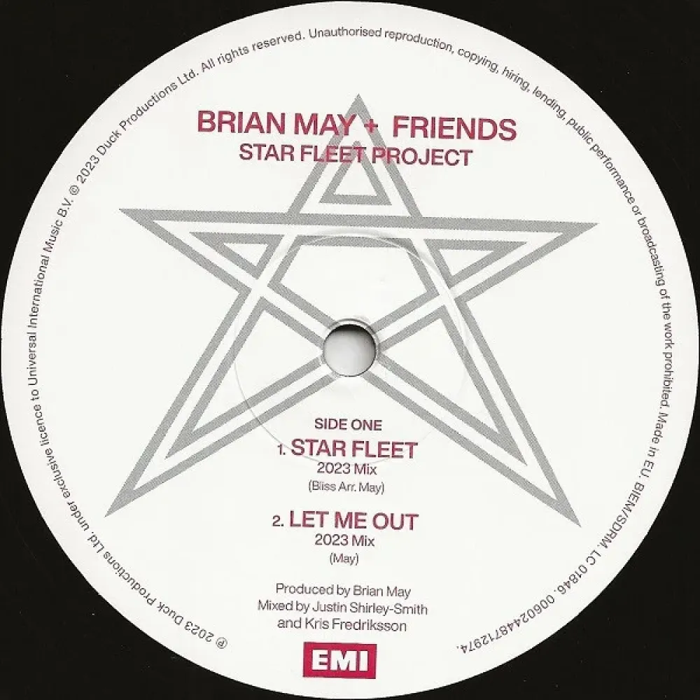 Brian May + Friends – Star Fleet Project LP