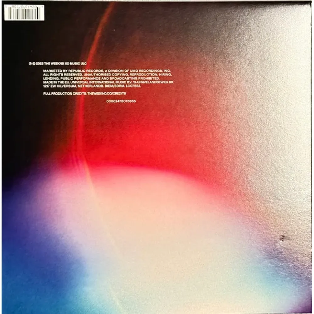 OST Hurry Up Tomorrow - (Abel Tesfaye & Daniel Lopatin) LP