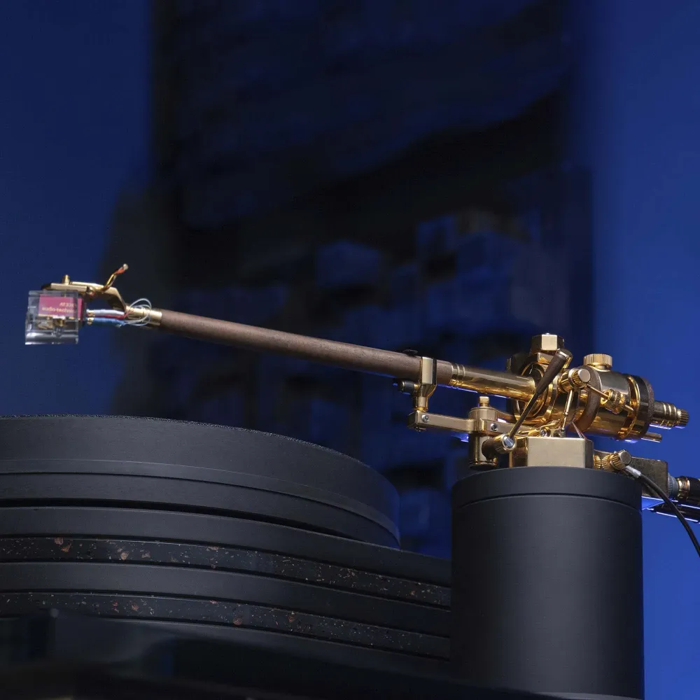 Auris Bayadere 5 Black Hawk 24k Gold Tonearm Black/Gold