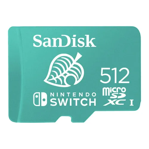 SanDisk Nintendo Switch microSDXC 512Gb Green