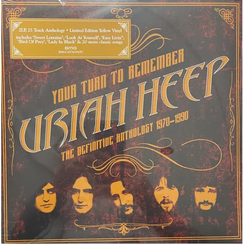 Uriah Heep - The Definitive Anthology 1970-1990 Coloured LP