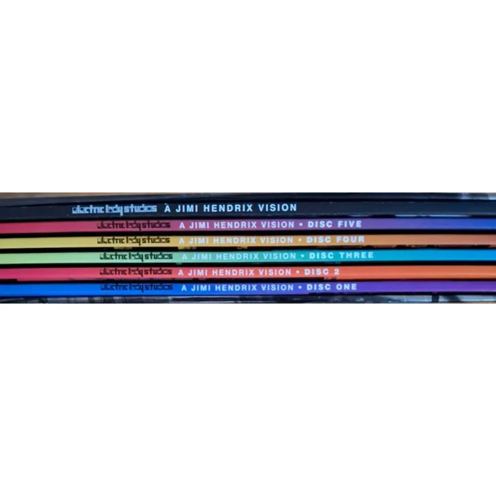 Jimi Hendrix – Electric Lady Studios: A Jimi Hendrix Vision - Box - 5LP + Blu-ray
