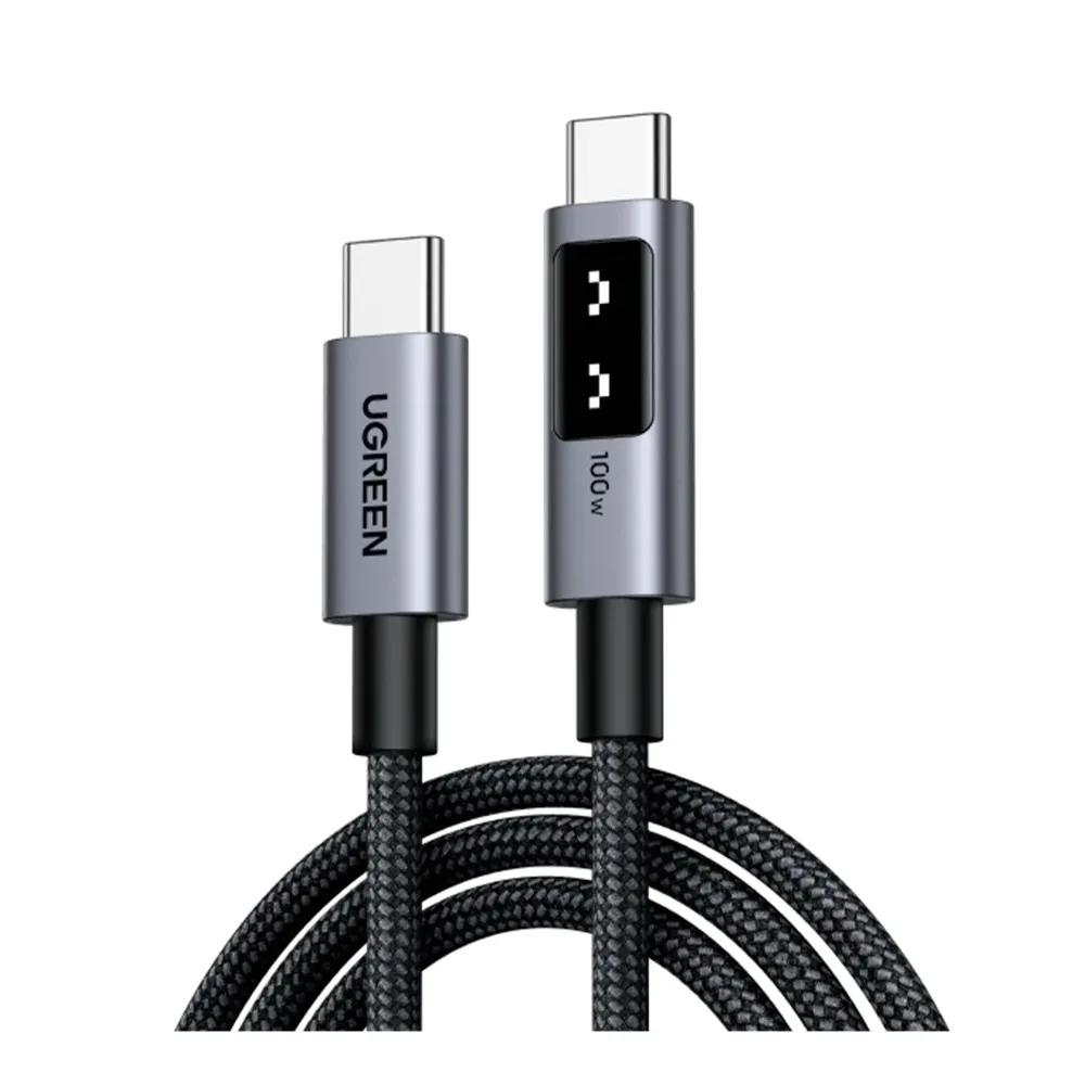 UGREEN L509 Black/Grey USB-C/USB-C Robot 2m