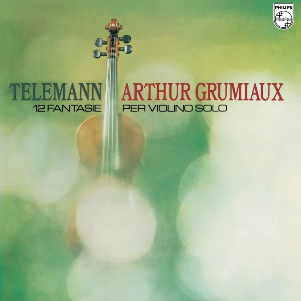 Georg Philipp Telemann, Arthur Grumiaux - 12 Fantasie Per Violino Solo LP