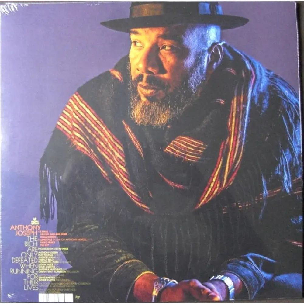 Anthony Joseph – The Rich Are Only Defeated When Running For Their Lives - LP