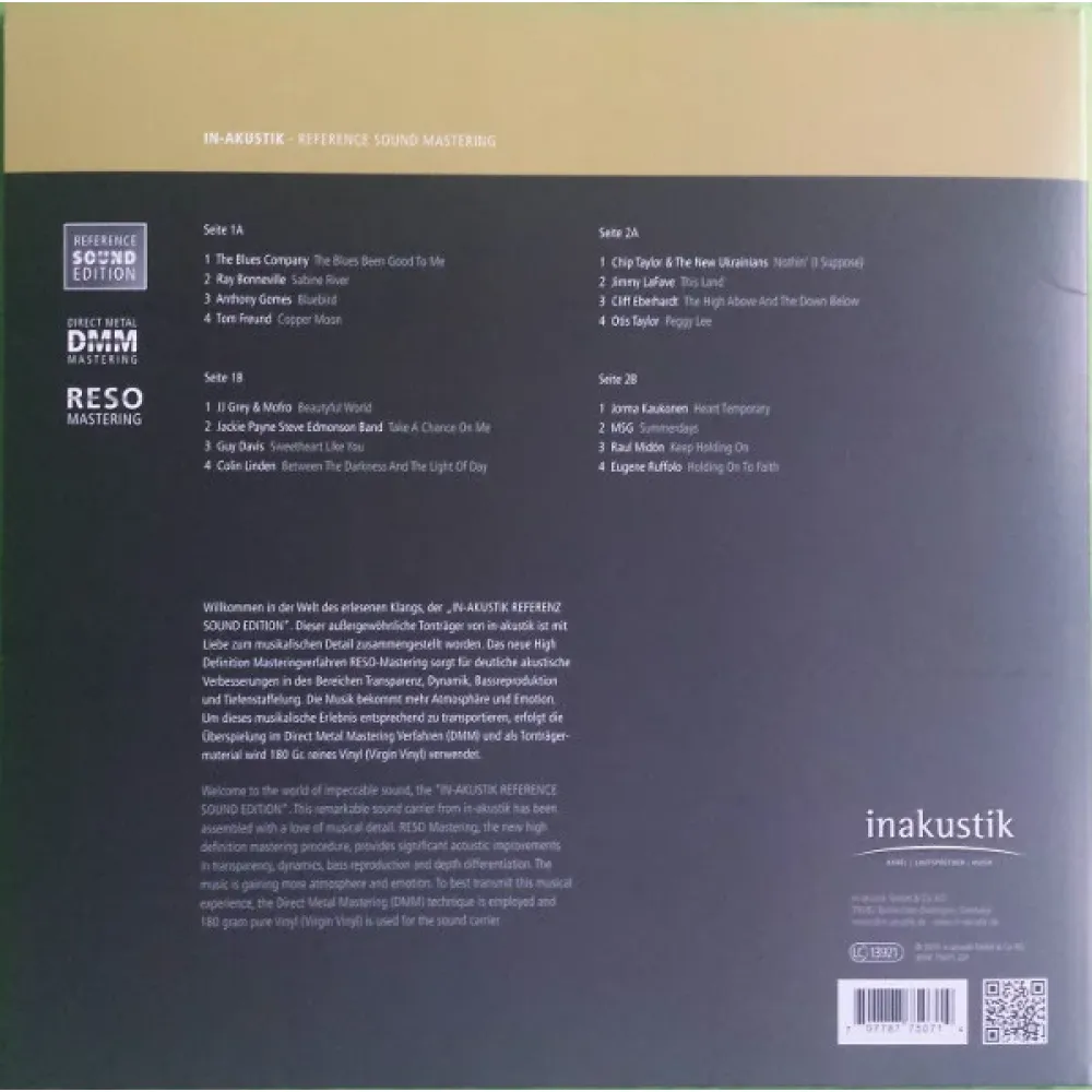 Various - Great Men Of Song LP