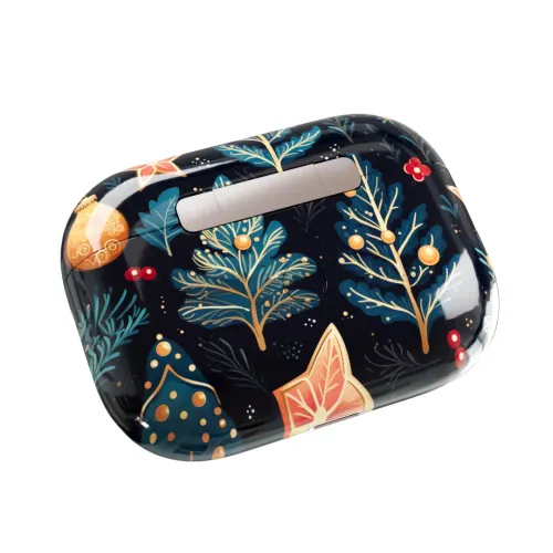 Apple AirPods Pro 2nd gen with MagSafe USB-C (2023) Festive Pine Forest Melody