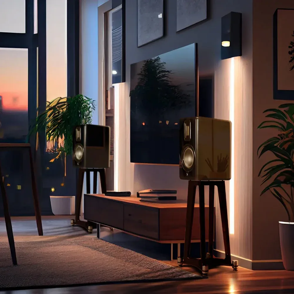 Quad Revela 1 Walnut Black