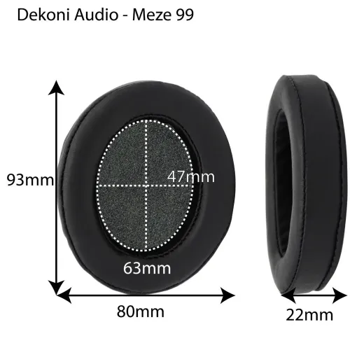 Dekoni Audio Elite Sheepskin Ear Pad Set for Meze 99