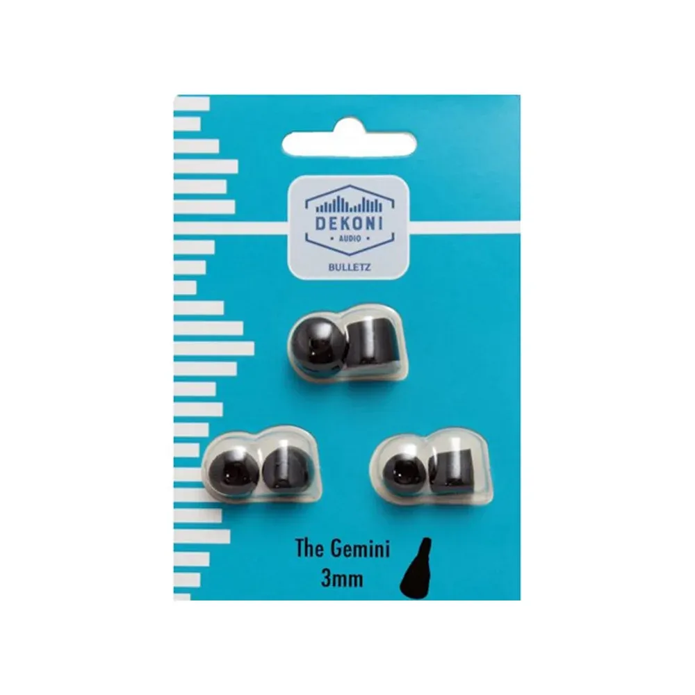 Dekoni Audio Gemini Memory Foam 3mm Ear Tips