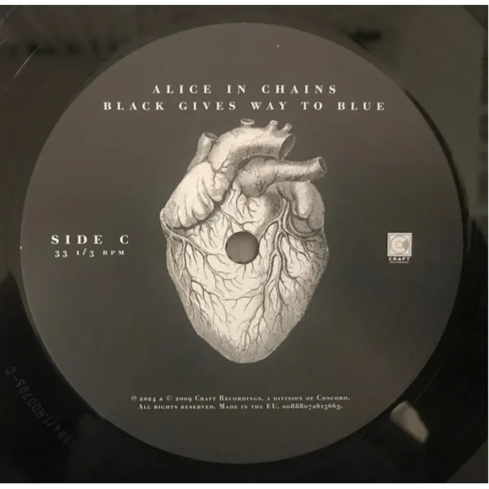 Alice In Chains Black Gives Way To Blue LP