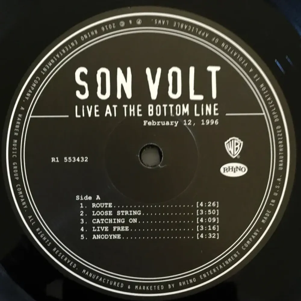 Son Volt - Live At The Bottom Line (February 12, 1996)