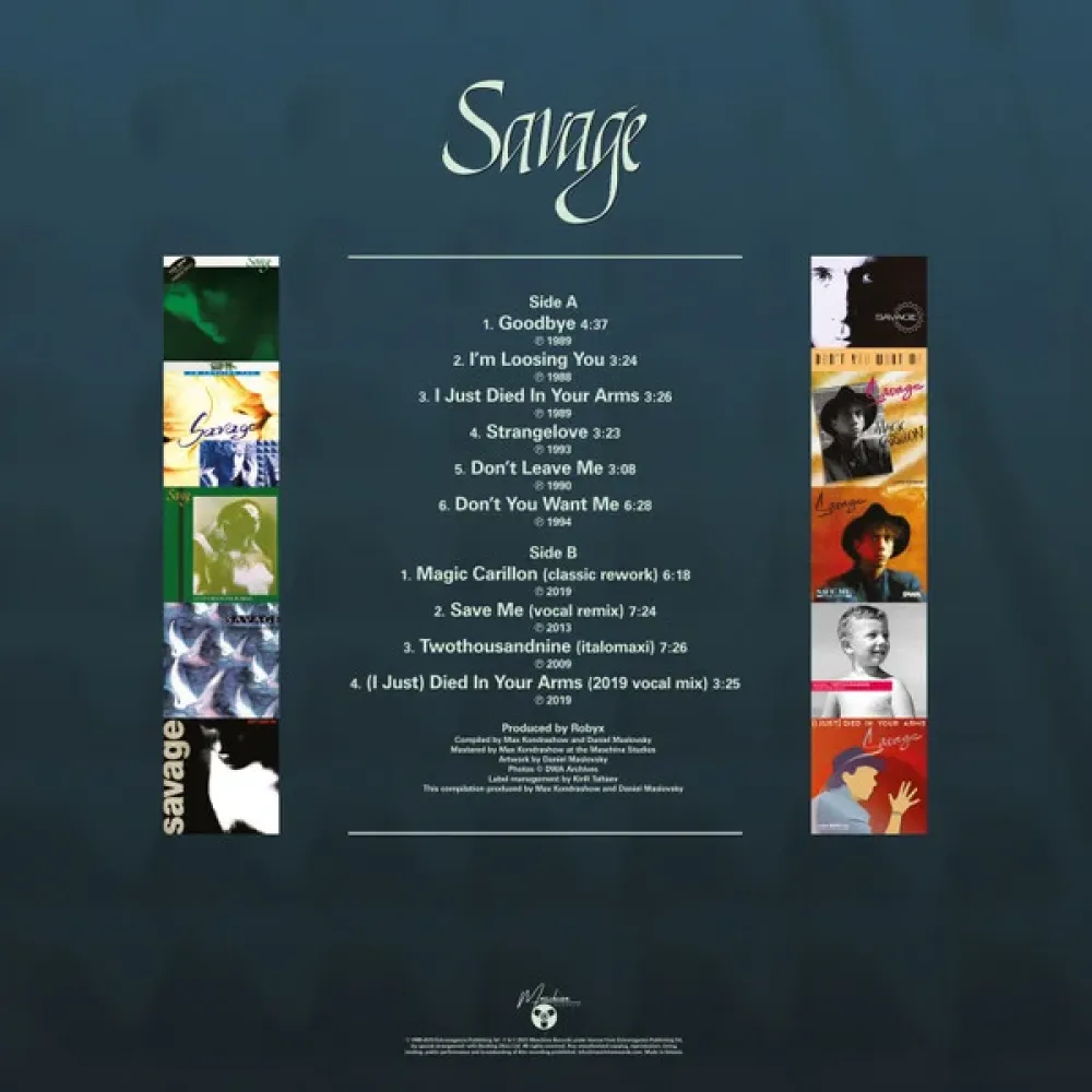 Savage – Goodbye: The Singles 1988-2019 LP
