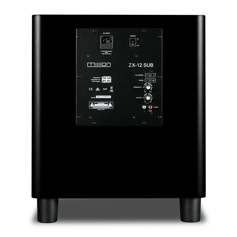 Mission ZX-12 SUB Highgloss Black