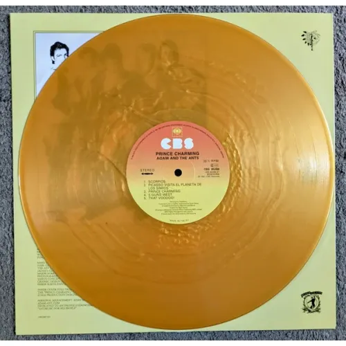 Adam And The Ants – Prince Charming - Gold - LP