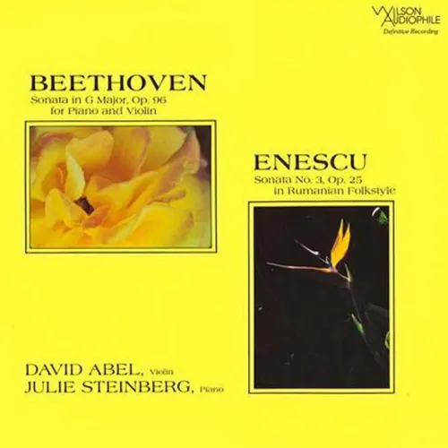 David Abel & Julie Steinberg / Beethoven: Violin Sonata Op.96 / Enescu: Sonata No.3 - Analogue Productions LP
