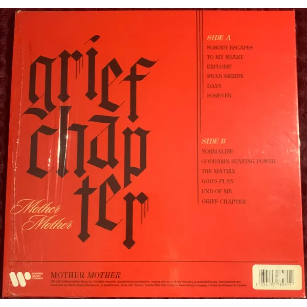 Mother Mother – Grief Chapter - Coke Bottle Clear - LP