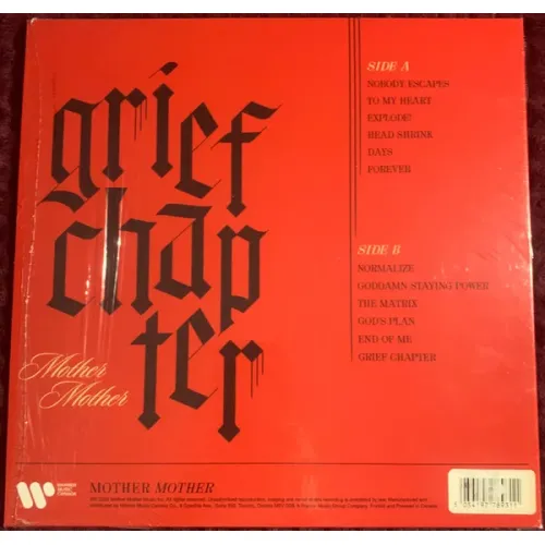 Mother Mother – Grief Chapter - Coke Bottle Clear - LP