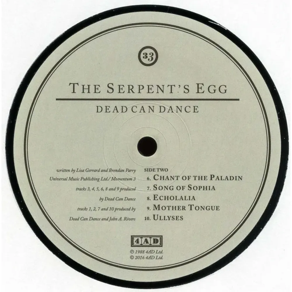 Dead Can Dance - The Serpent's Egg