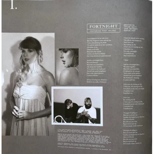 Taylor Swift – The Tortured Poets Department - Smoke Gray 2LP