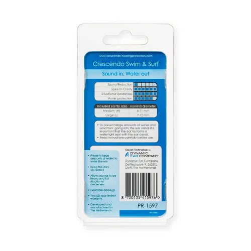 Dynamic Ear Company Crescendo Swim Surf 5