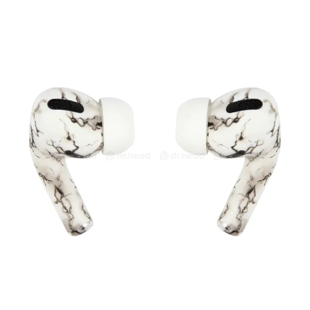 Apple AirPods Pro 2nd gen with MagSafe USB-C (2023) White Marble Matte