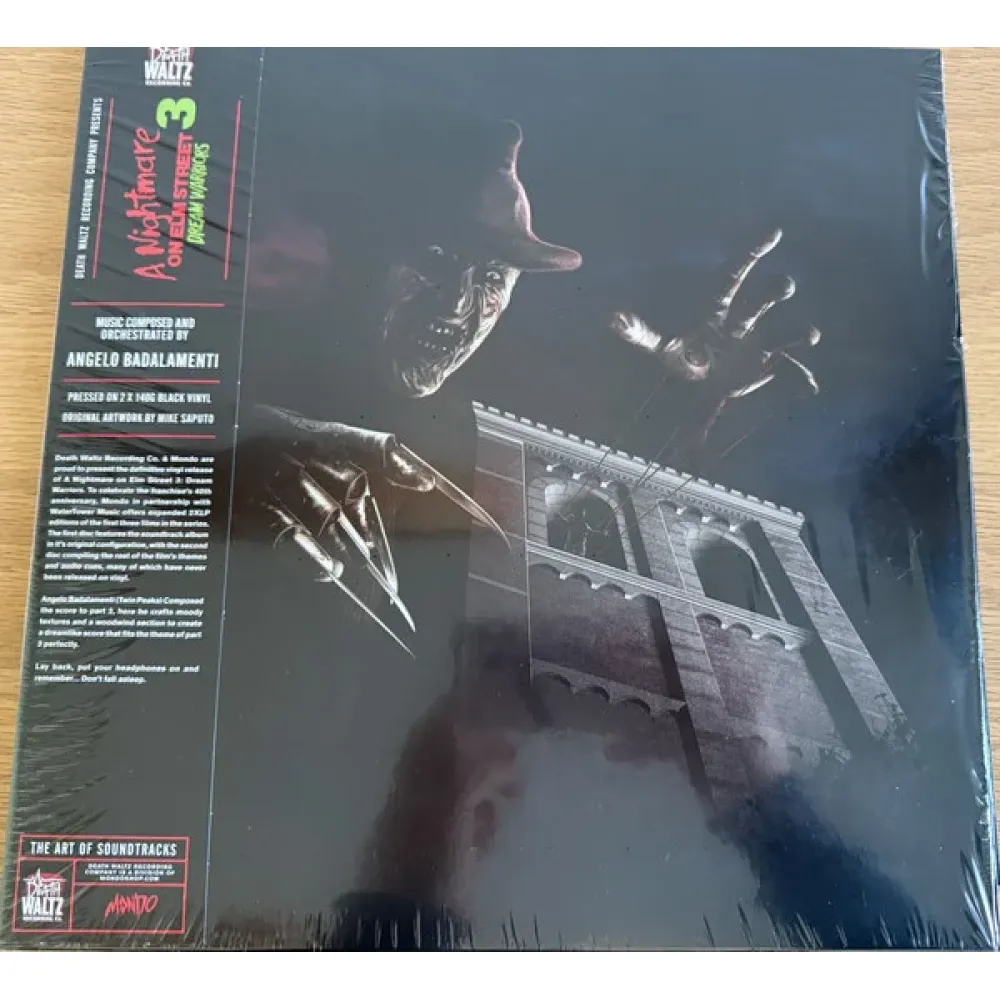 OST - Angelo Badalamenti – A Nightmare On Elm Street 3: Dream Warriors - 2LP