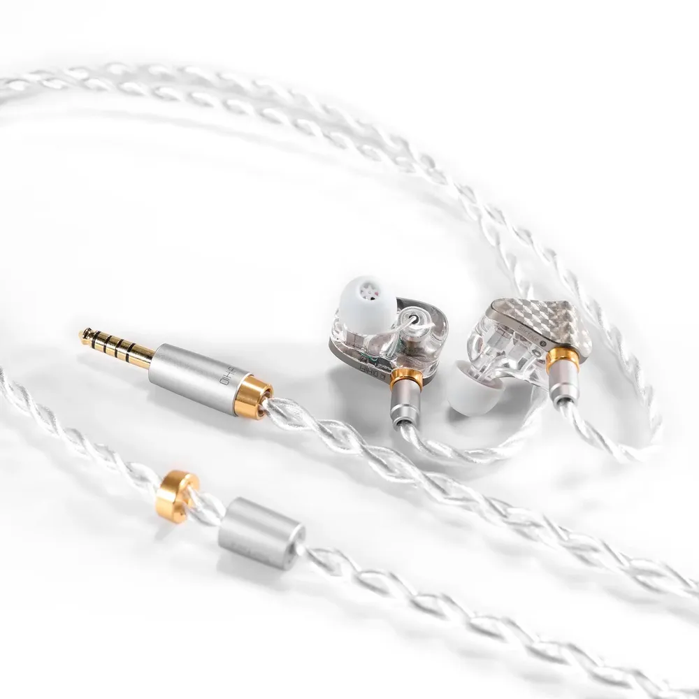 ddHiFi BC120S Silver 2-pin 4.4mm 1.2m