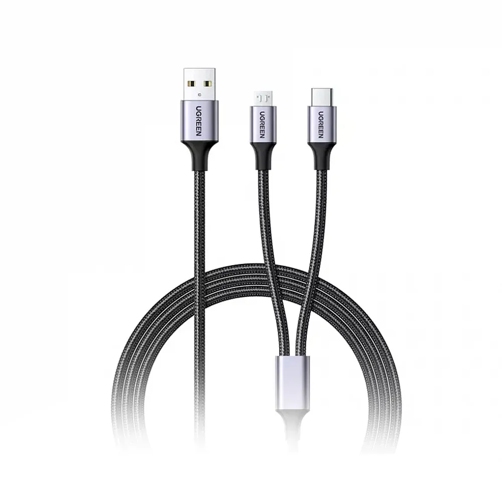 Ugreen US561 2-in-1 Charging USB-C - 2USB-C 1.5m