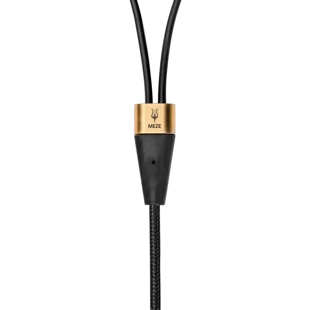 Meze Mono Standard 3.5mm with Mic Black Gold 1.2m