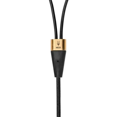 Meze Mono Standard 3.5mm with Mic Black Gold 1.2m