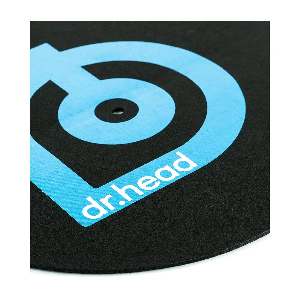 Dr.Head LP SlipMat Big Logo Black