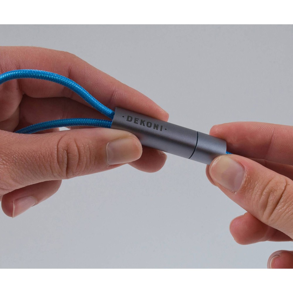 Dekoni Audio Presplit 6.35mm Unbalanced 64 Blue 1.6m