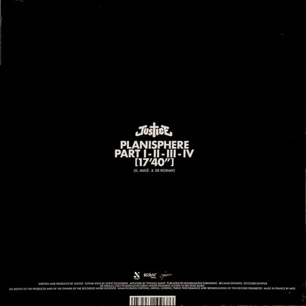 Justice – Planisphere - LP