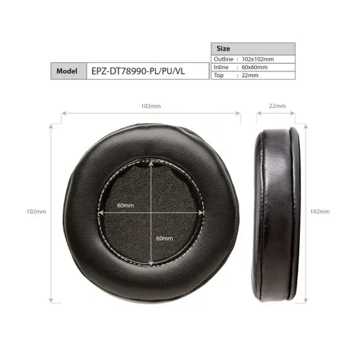 Dekoni Audio Platinum for Beyerdynamic DT770, DT880, DT990