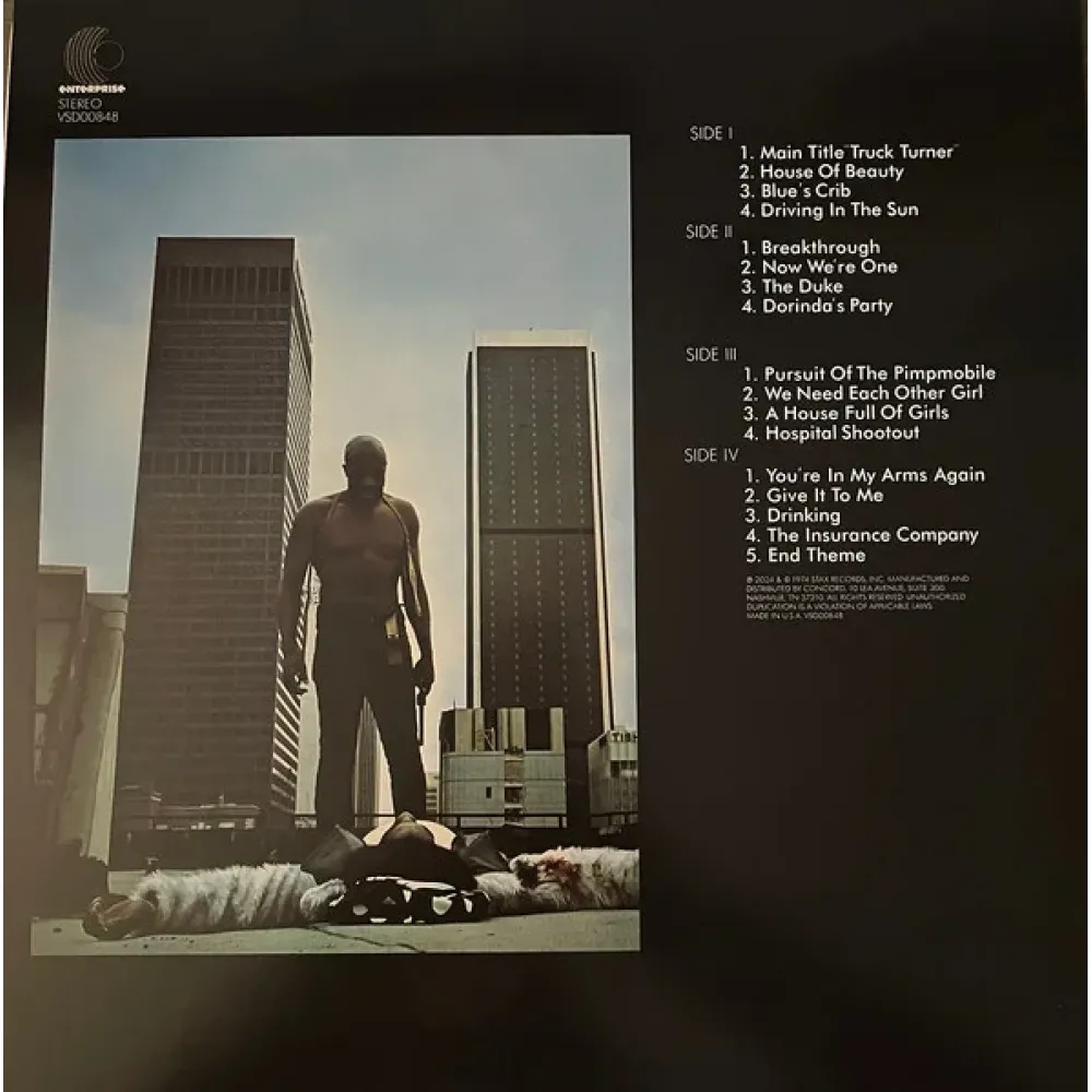 Isaac Hayes – Truck Turner - Original Soundtrack - Purple - 2LP