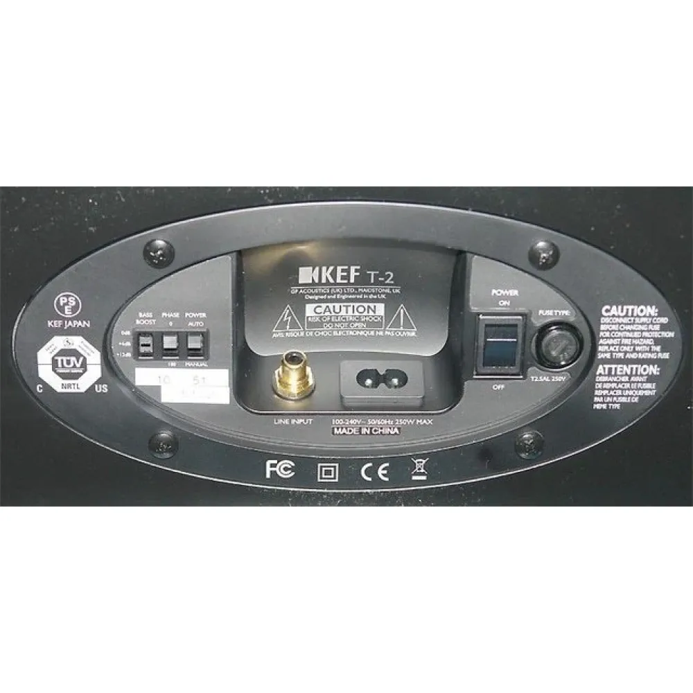 KEF T2 Black