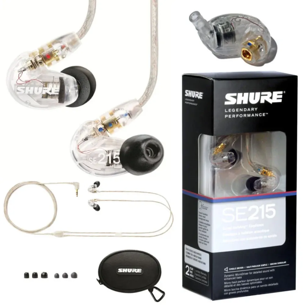 Shure SE215 Clear