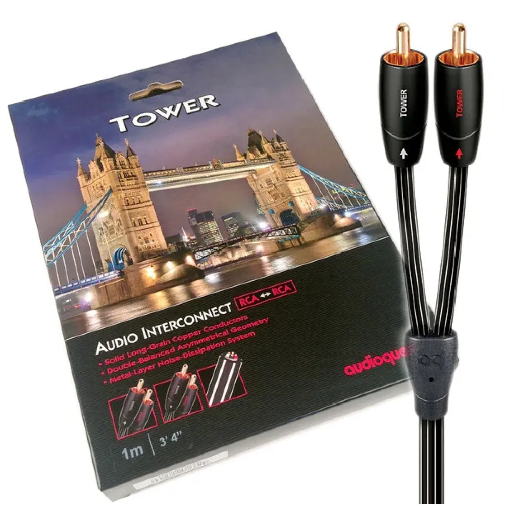 AudioQuest Tower 2RCA-2RCA 1.0 m