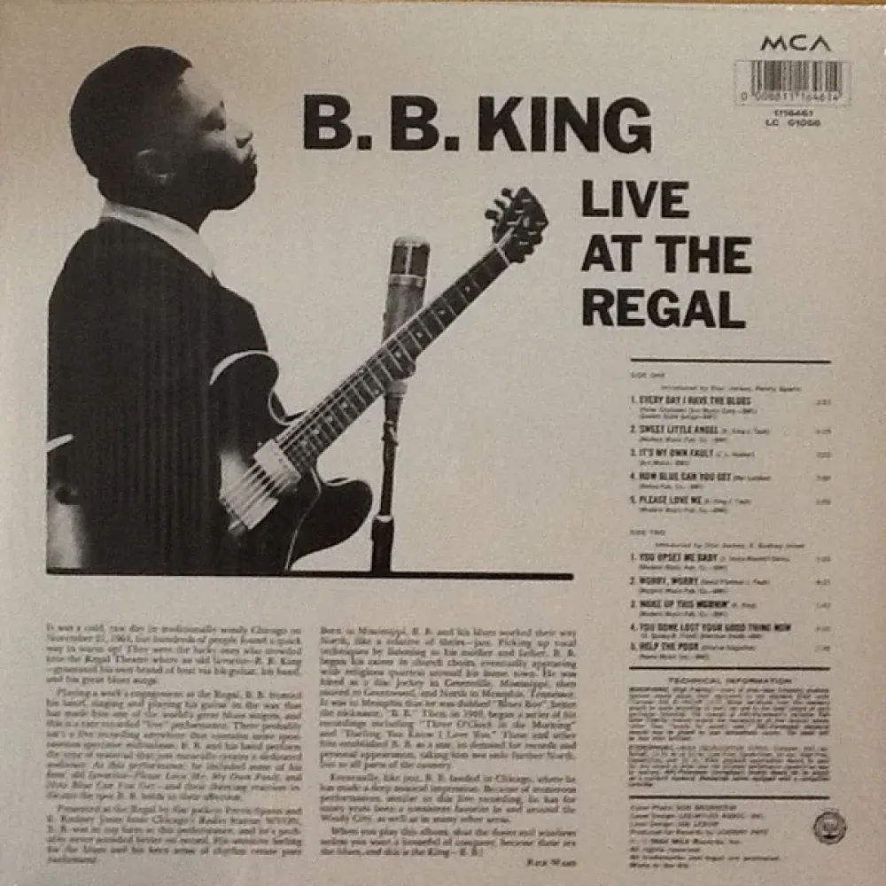 B.B. King - Live At The Regal