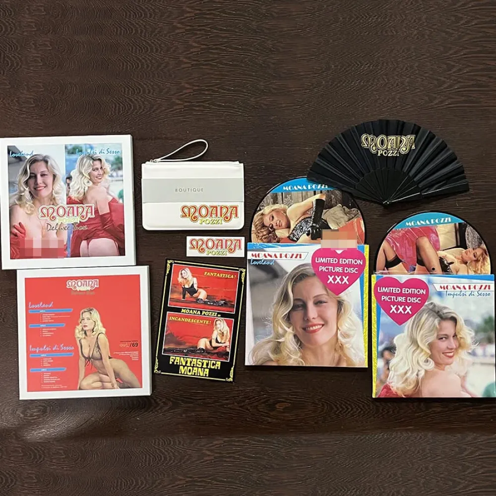 Moana Pozzi - Deluxe Box - 2LP