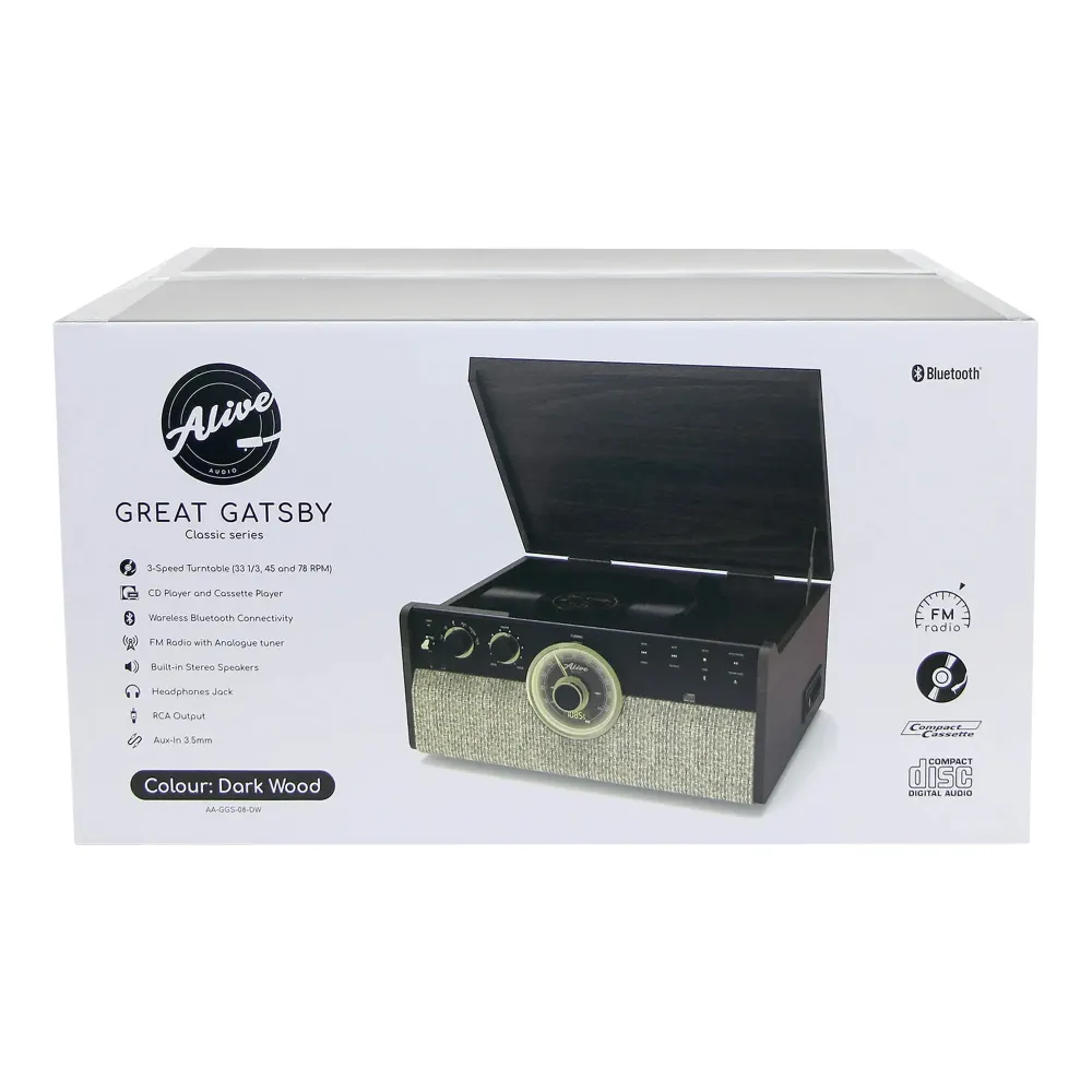 Alive Audio Great Gatsby Dark Wood