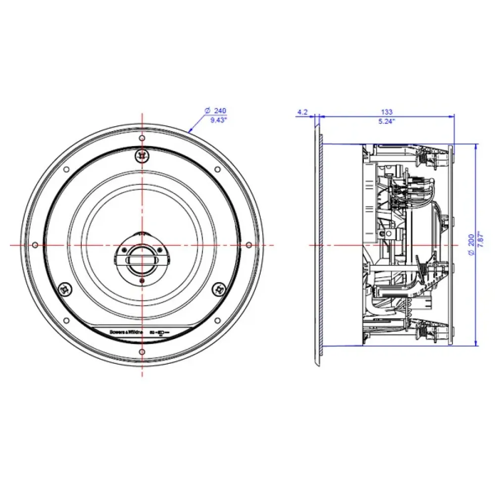 Bowers & Wilkins CCM663 White