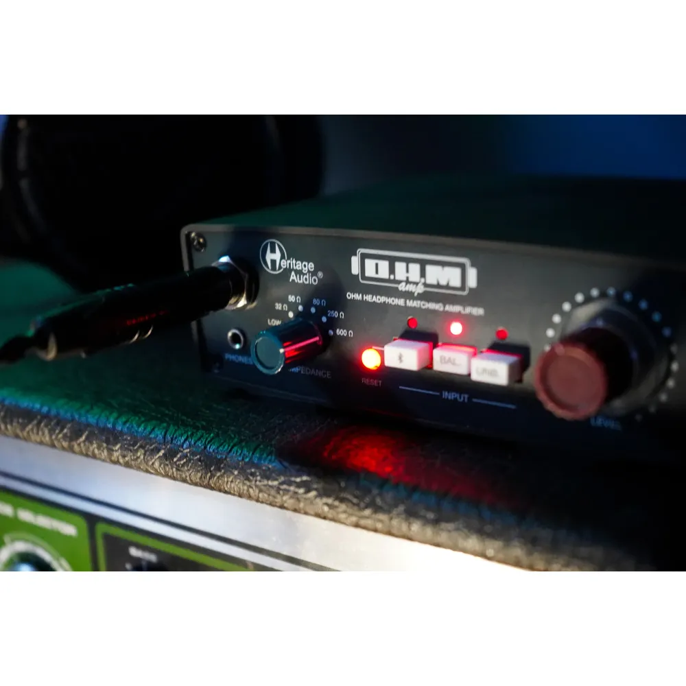 Heritage Audio O.H.M Amp Black Blue