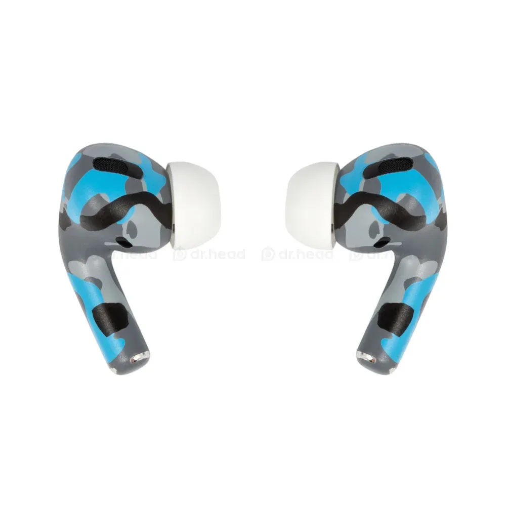 Apple AirPods Pro 2nd gen with MagSafe USB-C (2023) Blue Camo Matte