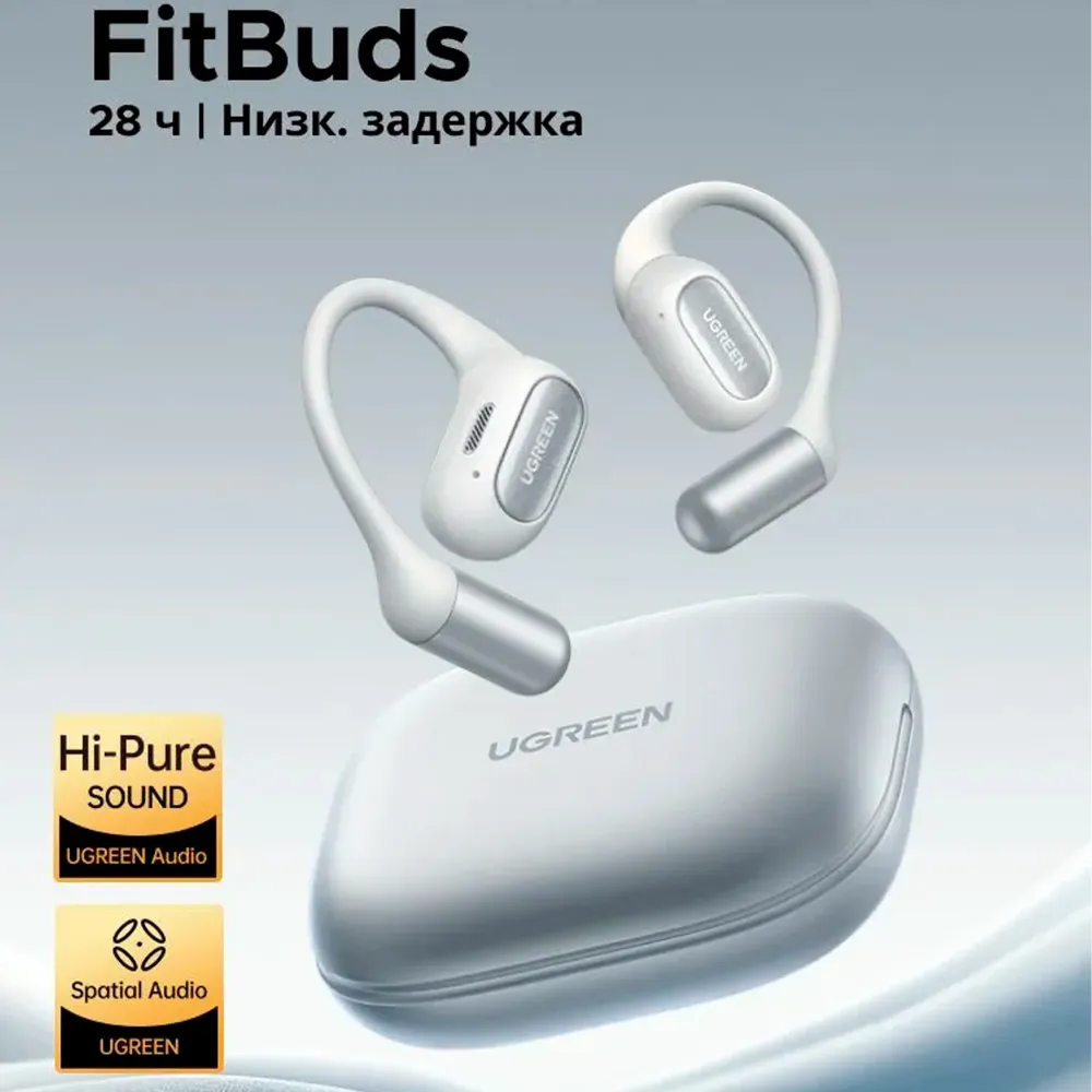 UGREEN WS213 FitBuds Open-Ear White