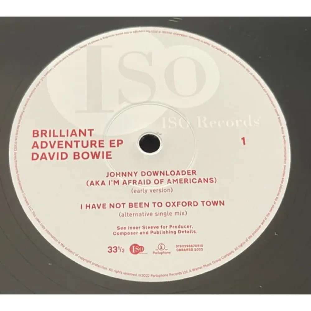 David Bowie – Brilliant Adventure EP RSD2022 LP