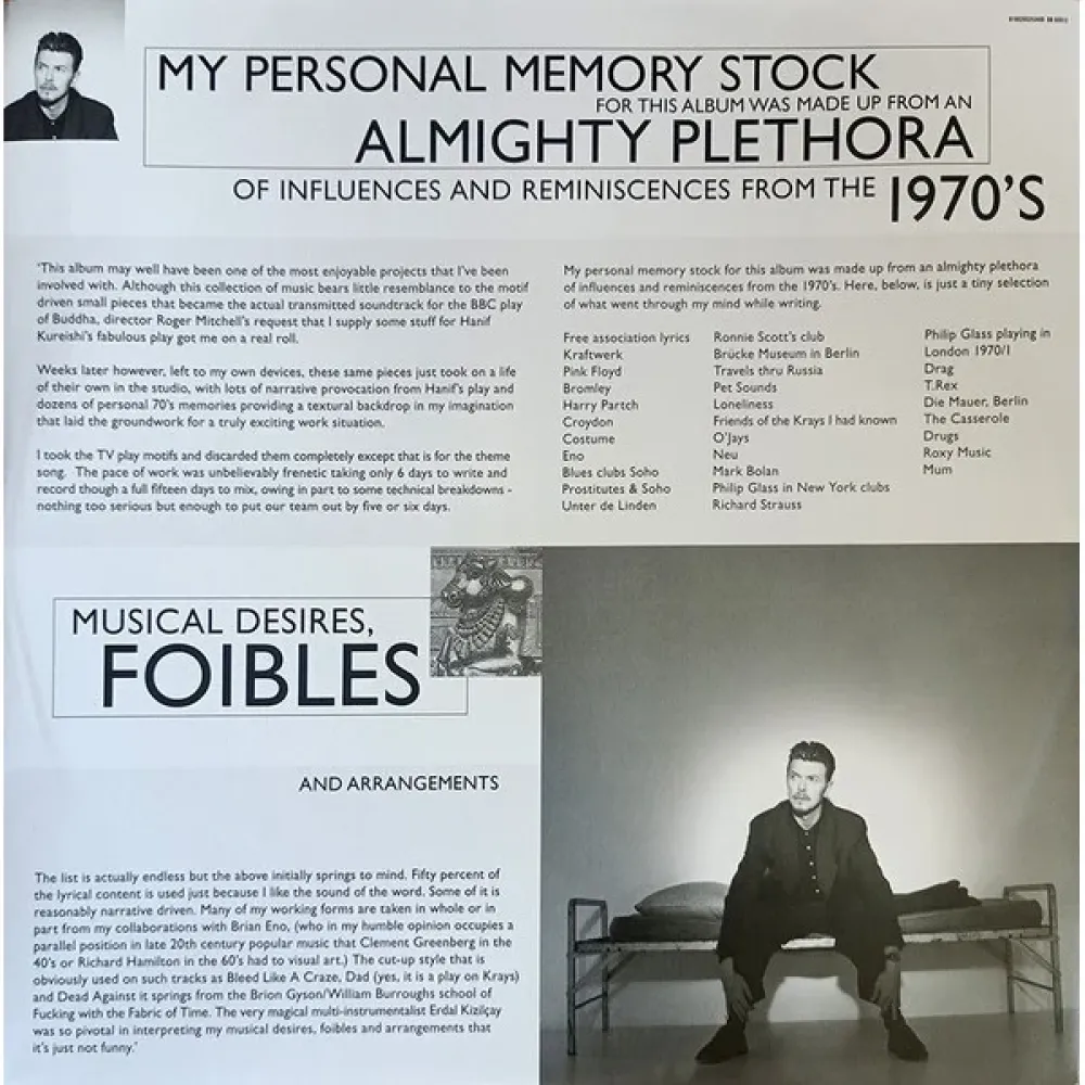 David Bowie – The Buddha Of Suburbia LP