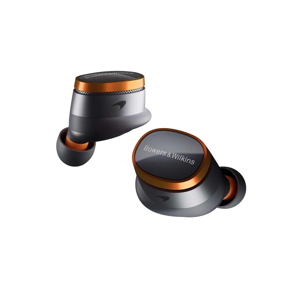 Bowers & Wilkins Pi8 McLaren Edition Galvanic Grey/Papaya Orange