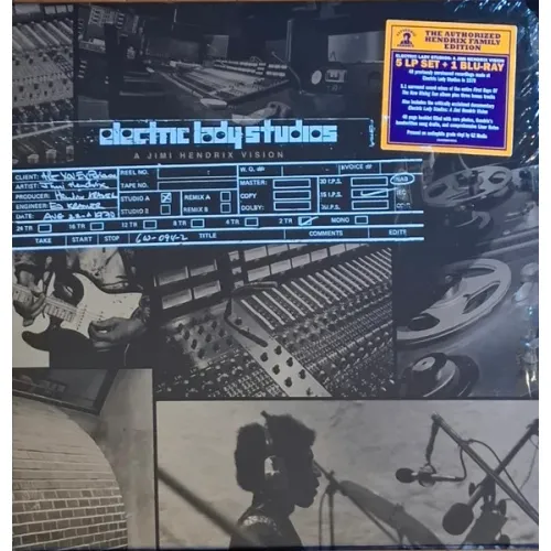 Jimi Hendrix – Electric Lady Studios: A Jimi Hendrix Vision - Box - 5LP + Blu-ray
